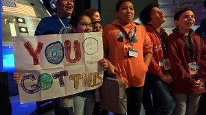 NASA astronauts going back to the moon and inspiring the next generation to go beyond