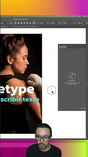 Retype - Identificar fuentes y convertir imágenes en texto en Illustrator