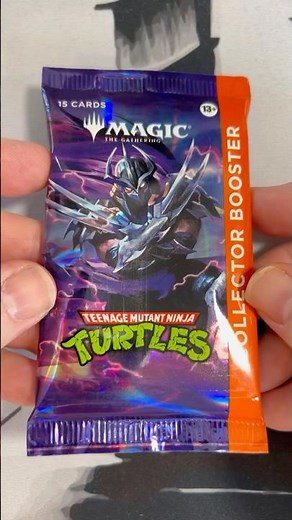 NEW $51 Teenage Mutant Ninja Turtles Collector Booster Opening! #mtg #shorts