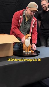 In a surprise announcement, the LEGO Ideas team revealed the Orange Cat! A follow up to 2024’s Tuxedo Cat, this new cat is not quite a straight recolor, as it will have some of its own variations, but is otherwise in the same scale as the OG LEGO Cat 🐱 The team explained the rationale behind the recolor as there hasn’t been a LEGO set quite like this before. This was made in response to numerous fan requests for an orange cat after the release of the original Tuxedo Cat set. The original fan de