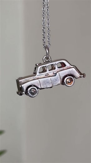 Baby, you can drive my car!🚘 Sterling Silver car charm from the 1970’s, full UK hallmarks, available now! Link in bio to shop, Diane x #fyp #car #drive #vintage #charm