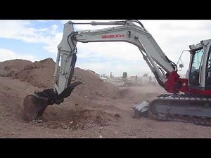 Takeuchi TB1140 Demonstration Video