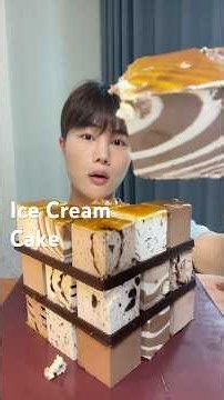 배라 리얼초코 27 큐브 먹방! Baskin Robbins Ice Cream Cake! #mukbang