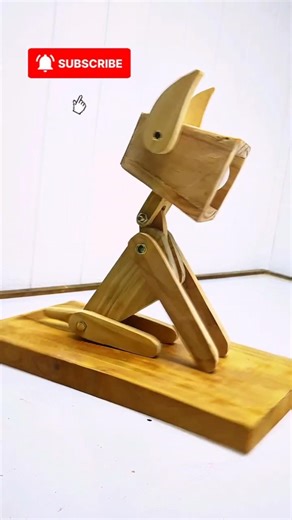 Unbelievable DIY Wooden Dog: The Perfect Creative Gift & Home Decor for Dog Lovers! 🐶💡 #craft
