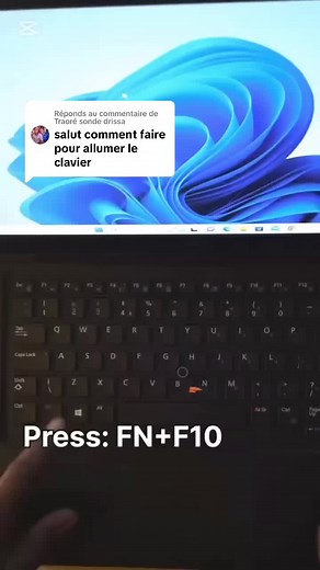 Comment activer la lumière du clavier sur Lenovo