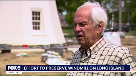 Community saves historic Long Island windmill from demolition
