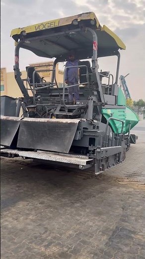 VÖGELE SUPER 1800-2 Asphalt Paver with 6 Meter Screed – Powerful Performance & Precision Paving!