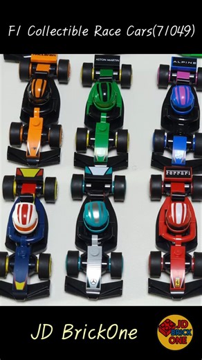 LEGO 71049 F1 Mini Speed Build & Grid Lineup 🏁