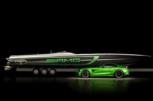 Mercedes-AMG and Cigarette Racing Partnership Marks 10th Anniversary With One-Off Boat
