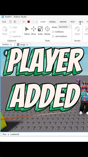 PlayerAdded Event Explained in 30 Seconds #roblox #scripting