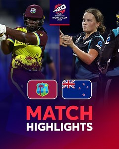 A clutch bowling display from the White Ferns earned them their place at the Women's #T20WorldCup 2024 final 🤩 Match Highlights 🎥 #WIvNZ #WhateverItTakes | ICC - International Cricket Council