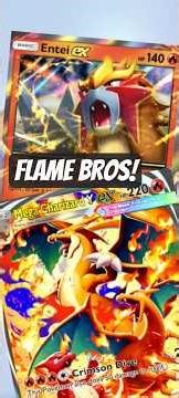 Entei + Mega Charizard Y Deck!