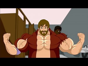 GROWTH GAMES 2 - Muscle Growth & Weight Gain Animation