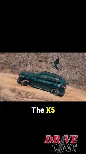 Can the BMW X5 overcome this off-road challenge in Sport Mode?
