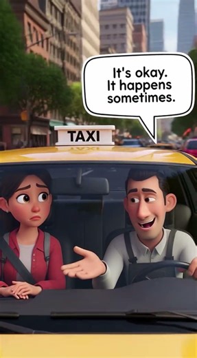 🚖 “You Enter the Wrong Taxi”🎭 Scene: On a City Street#1minute#learning #easyenglisheveryday#teaching