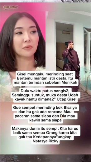 DULU NANGIS-NANGIS SAMPE MUKA DESTA KAYAK HANTU‼️ Gisel Ungkap Masa Lalu yang Bikin Merinding! 😭💔