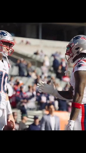 Stefon Diggs did the Cam Newton Superman gesture, but Drake Maye wanted nothing to do with it after Newton’s comments last week 😬 (via NFL) | Football Forever