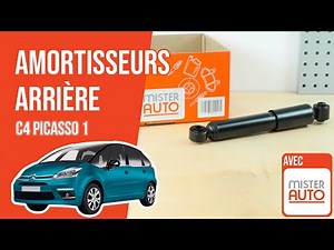 Change the rear shock absorbers C4 Picasso 1 ➿