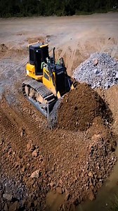 Amazing Heavy Equipment Work! SHANTUI Bulldozer Deletes Big Lake Efficiently #Dozer #Bulldozer #HeavyEquipment #fblifestyle #construction #DumpTruck | TV Machine Cambodia