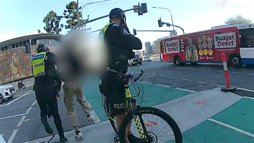 Man shrieks in pain after horror e-scooter crash