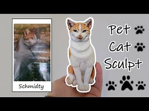 Sculpting a Custom Polymer Clay Pet: Schmidty the Cat