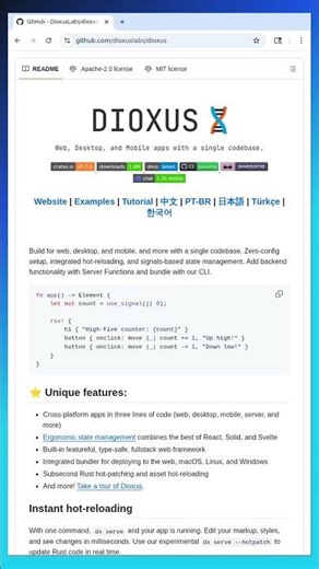 Build Anything with Dioxus