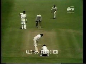 India vs England World Cup ODI#1 Lord's June 7 1975 Dennis Amiss Keith Fletcher Chris Old Gavaskar