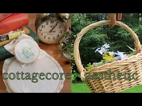 cottagecore activities and diy's | cottagecore/fairycore/honecore aesthetic