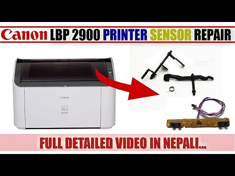 Canon LBP 2900 Printer Sensor Repair