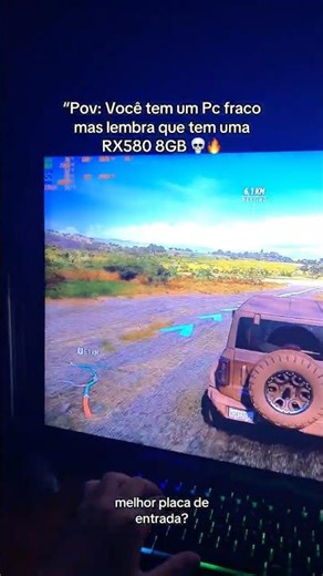 You have a weak PC, but remember you have an RX580 💀🔥 #viralvideo #viralshorts #pcgamer #setup