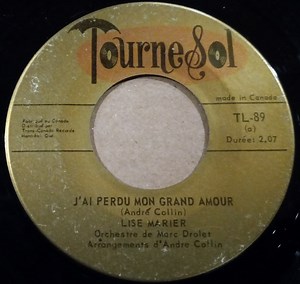 Lise Marier - J'ai Perdu Mon Grand Amour