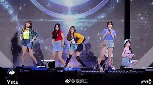 DMCF 电台DJ演唱会 饭拍GFriend 《夜》和歌曲混合精彩舞台表演