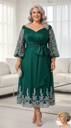 Elegant Mother of the bride dresses 💕👗 #fashion #weddingdressadvice