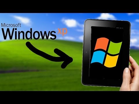 Running Windows XP on Amazon Fire (Android Tablet)