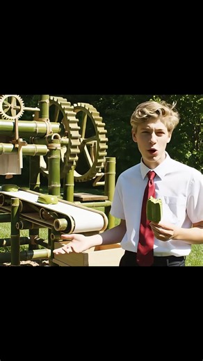 Capy Secretly Builds a Matcha Ice Cream Machine for Mom… What Happens Next?#funnyvideo #capybara