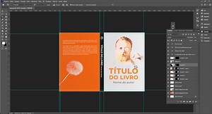 Criação de capa com as informações geradas pelo portal UICLAP