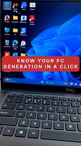 Know your pc generation in one click || #computer #window11 #tech #laptop #computertips #laptoptips #technology #pctipsandtricks #shorts #reelindia #reels #pctips #treandingreels | Techoilyas