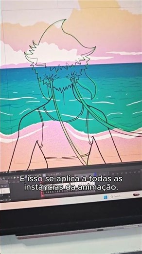 How I make animations. #anime #digitalart #manga