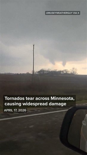 Tornadoes tear across Minnesota, causing widespread damage