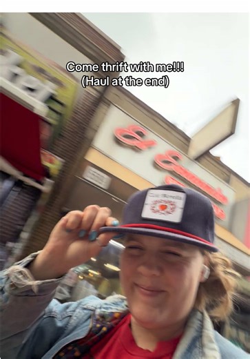 First thrift of 2026!!! Let’s see what we find today. Shout out to @Criteria Vintage & @Larissa Klinger ! (Got you a dress, love you 🤪) and shout out to @Tele Novella ! I love my hat and I love you! 💛✨ #thriftingfinds #firstthriftoftheyear #letsthrift #thrifter #thriftfun