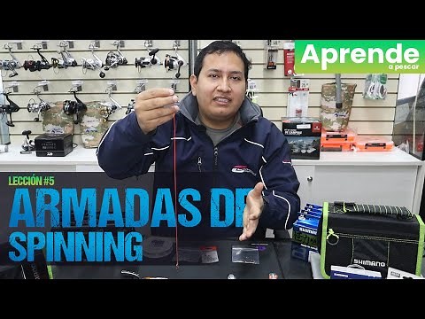 Armada para spinning | Lección #5 | Aprende a pescar