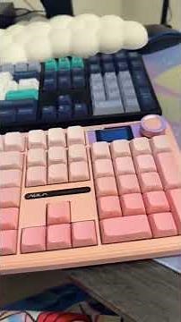 New Aula F108 Pro! #keyboard #aulaf108 #aulaf108pro #aula #pink #computerkeyboard