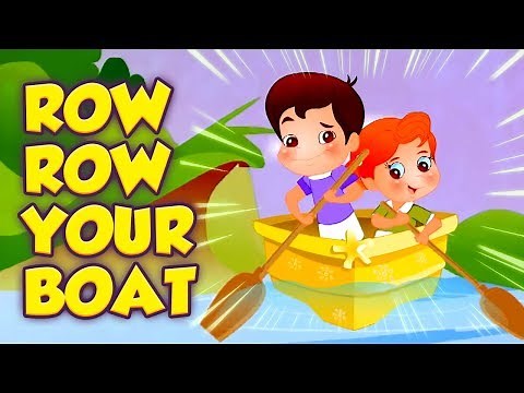 Ruder Ruder Ruder dein Boot kinderlieder | Kinderlieder zum mitsingen | Kinderlieder deutsch