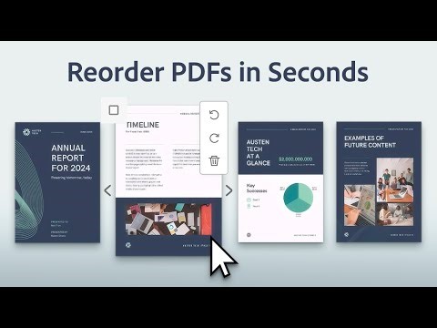 How to Reorder PDF Pages in Seconds | Acrobat Online