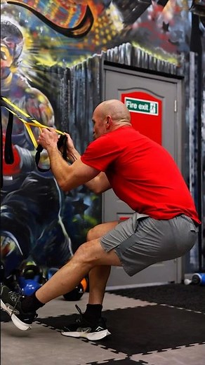 TRX One Leg Squat & Squat Jumps | Suspension Training Leg Workout