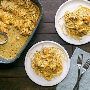 Shrimp in Cream Sauce