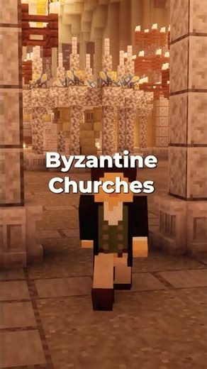 Building the Narthex & The Copper Byzantine Gate 🏛️🔨 #minecraft