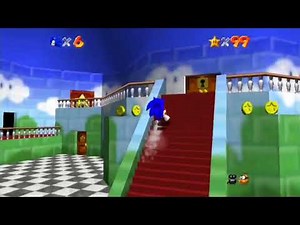 Super Mario 64 Sonic Edition - Gameplay Part 6 Final