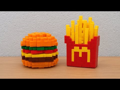 I Built a McDonald’s Meal Using Plus Plus Bricks! 🍔🍟 (Crazy Realistic Build)