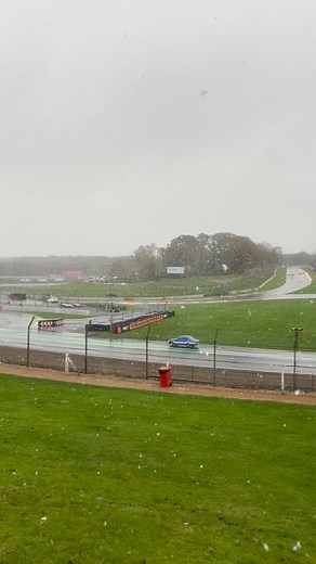 We have snow here at Brands Hatch! 🤩❄️ | Brands Hatch